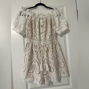 Chic Wish Lace Romper